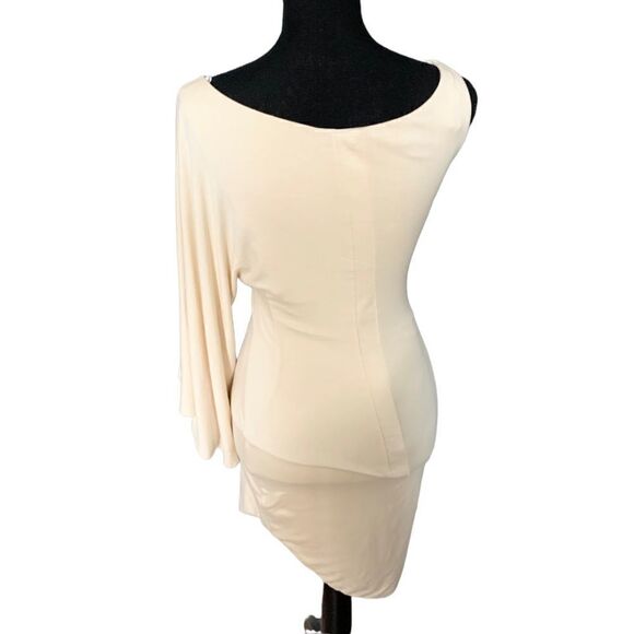 Bebe One Shoulder Statement Dress - Picture 2 of 4